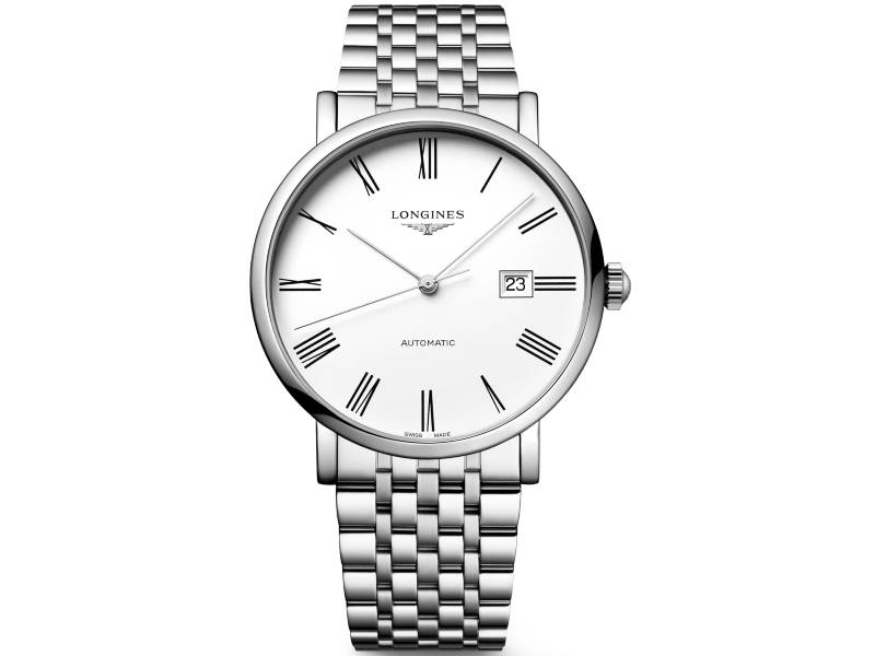 MEN'S AUTOMATIC WATCH STEEL/STEEL THE LONGINES ELEGANT COLLECTION L4.911.4.11.6