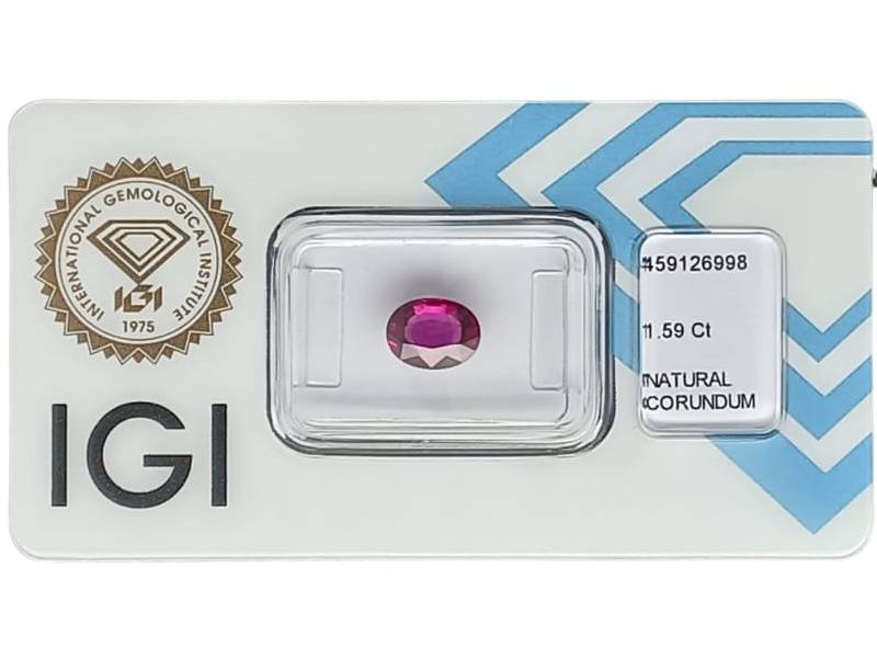 BLISTER RUBY 1.59CT