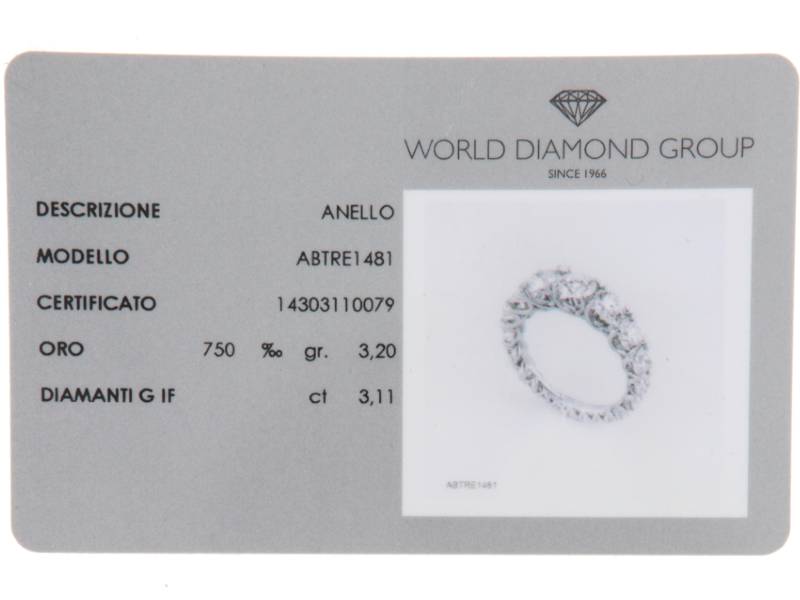 ETERNITY SCALAR RING WHITE GOLD AND DIAMONDS GRACE WORLD DIAMOND GROUP ABTRE1481
