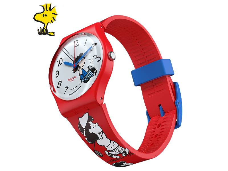 SWATCH PEANUTS KLUNK! SO28Z106