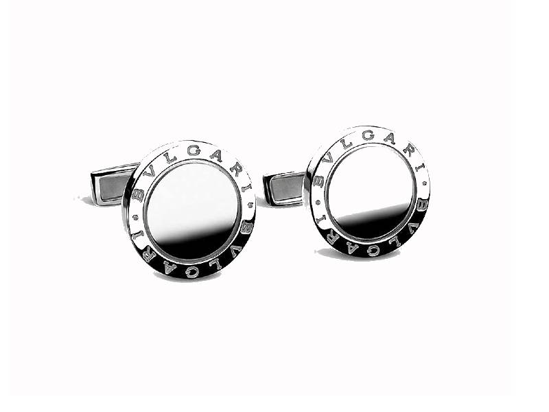 SILVER CUFFLINKS BULGARI BULGARI GM853948