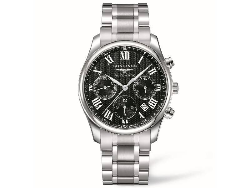CHRONOGRAPH AUTOMATIC MEN'S WATCH STEEL/STEEL MASTER COLLECTION LONGINES L2.759.4.51.6