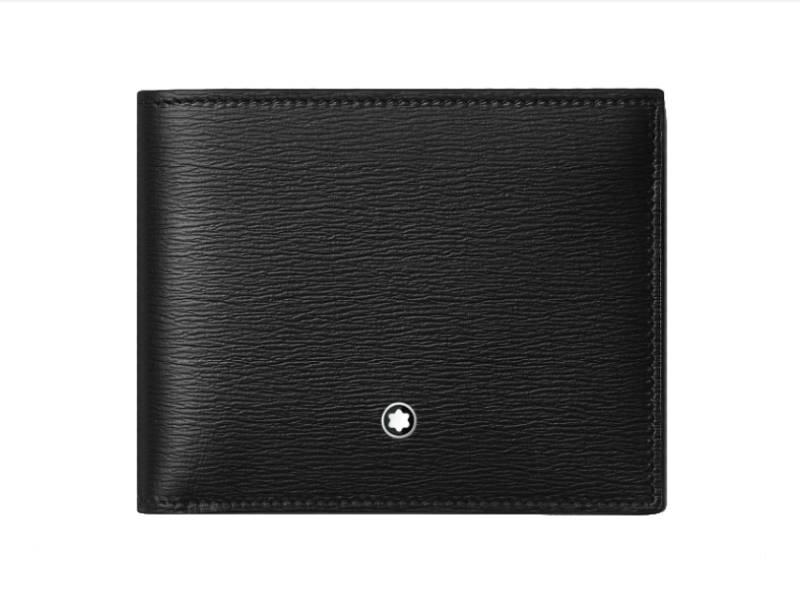 WALLET 6CC BLACK MEISTERSTUCK 4810 MONTBLANC 129242