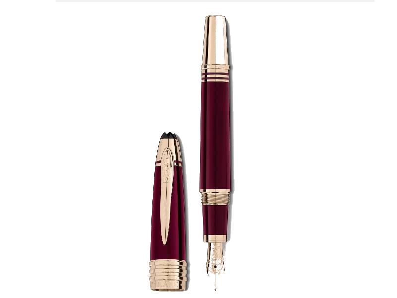 STILOGRAFICA GREAT CHARACTERS HOMAGE TO JOHN F.KENNEDY SPECIAL EDITION BURGUNDY MONTBLANC 118051