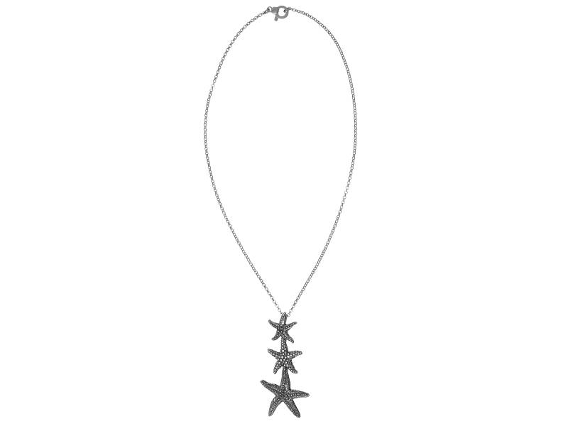 SILVER NECKLACE WITH STARFISH PENDANT GIOVANNI RASPINI 07603