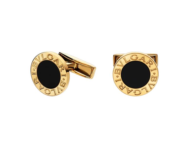 GEMELLI ORO GIALLO E ONICE BULGARI BULGARI BULGARI 3222302