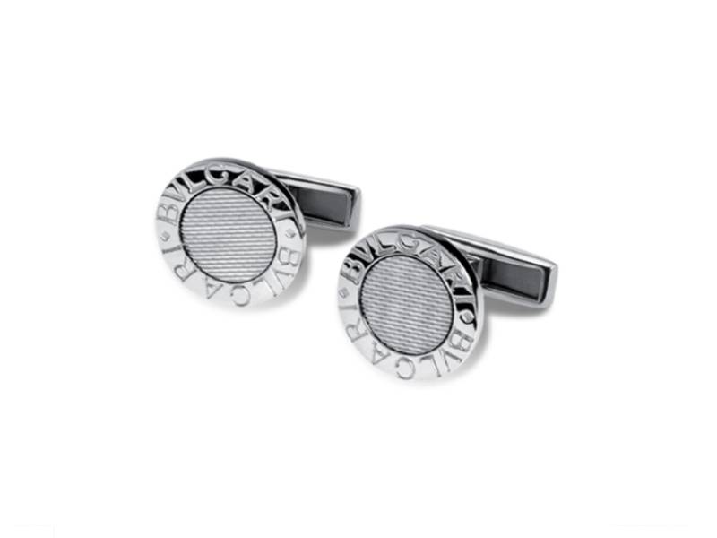 WHITE GOLD CUFFLINKS BULGARI BULGARI BULGARI 322303