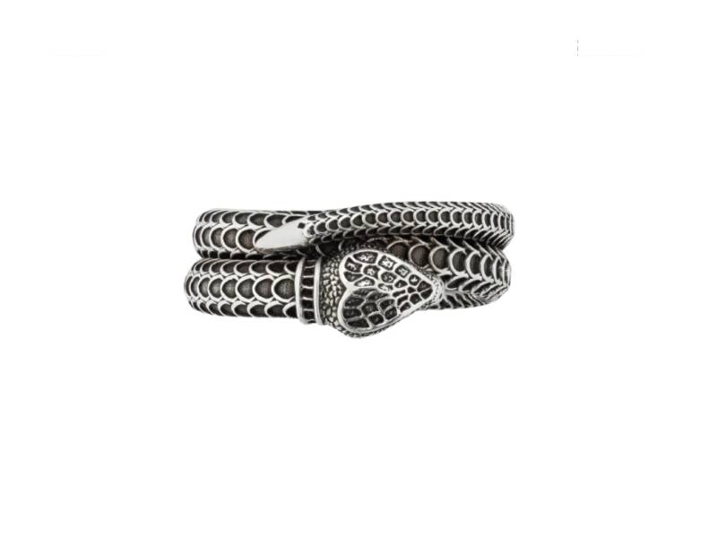 SILVER SNAKE RING GUCCI GARDEN GUCCI YBC577294001012