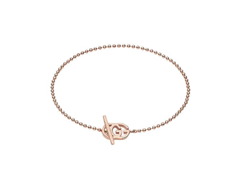 ROSE GOLD BRACELET GG RUNNING GUCCI YBA356956002