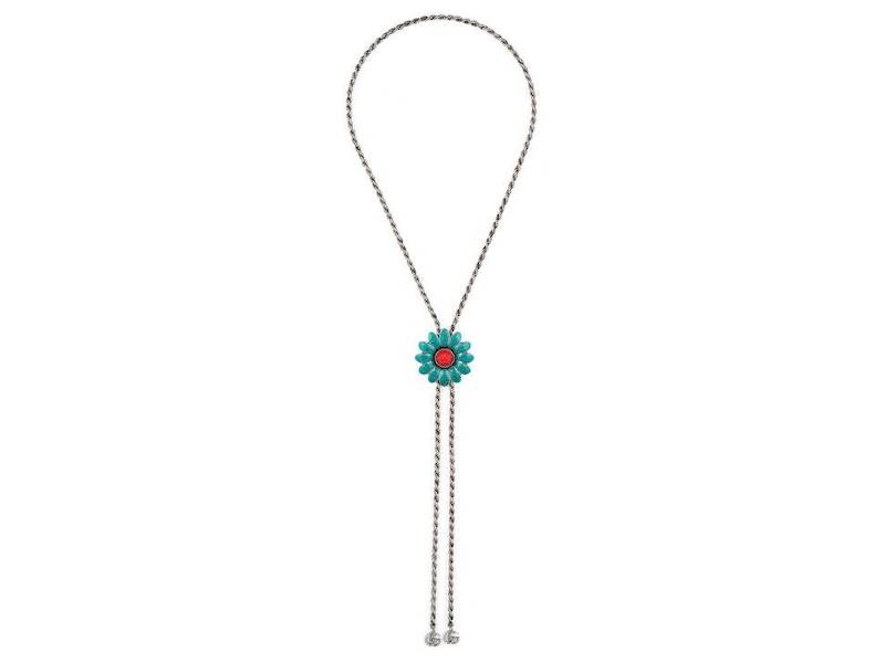 LONG NECKLACE WITH FLOWER GGMARMONT GUCCI YBB52520200100U