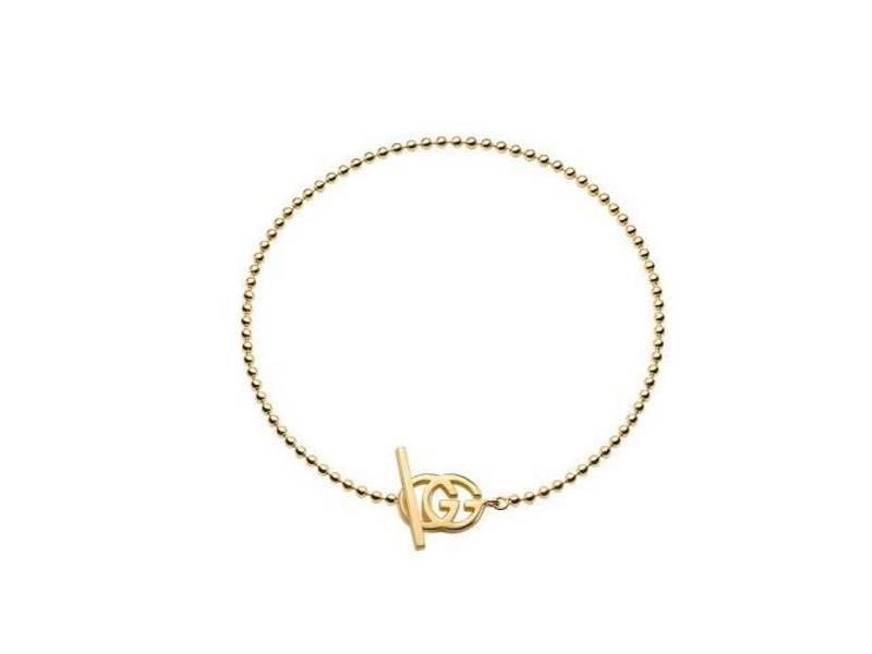 YELLOW GOLD BRACELET GG RUNNING GUCCI YBA356956002