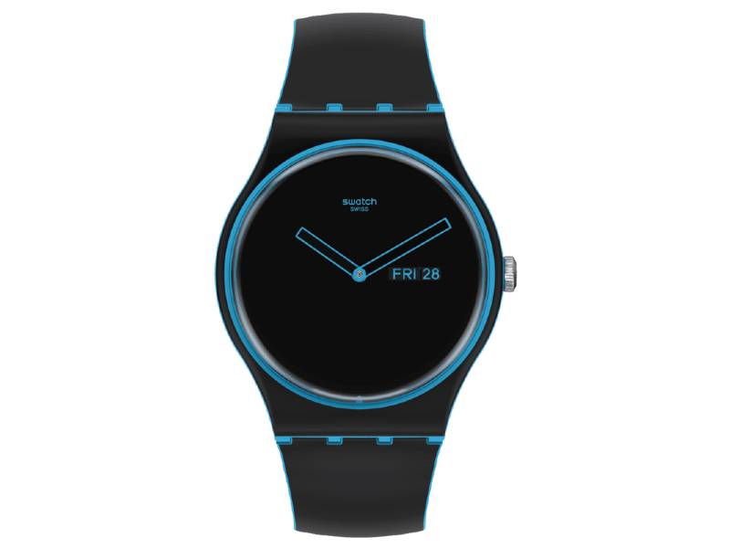 SWATCH MINIMAL LINE BLUE SO29S701