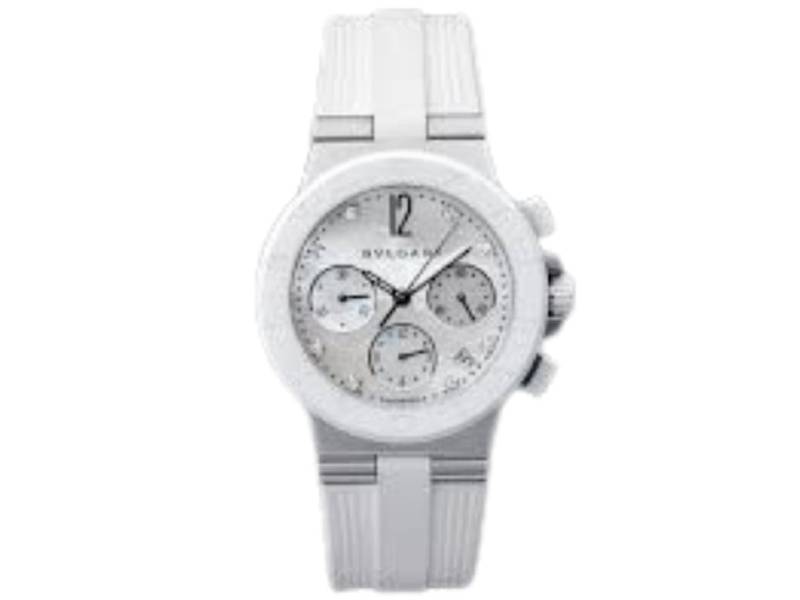 WOMAN WATCH STEEL RUBBER CHRONOGRAPH DIAGONO BULGARI DG37WSCVDCH/8 101993