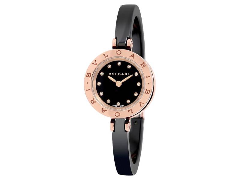 OROLOGIO DONNA QUARZO ORO/ACCIAIO/CERAMICA B.ZERO 1 BULGARI BZ23BSGCC/12.S 102175