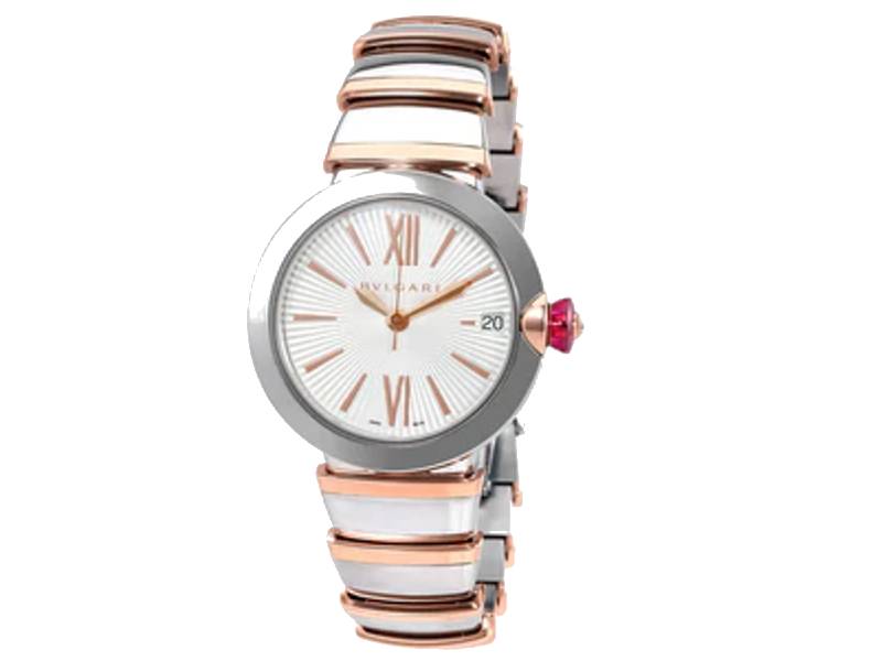 WOMAN AUTOMATIC WATCH STEEL/GOLD LUCEA BULGARI LU33C6SSPGD 102197