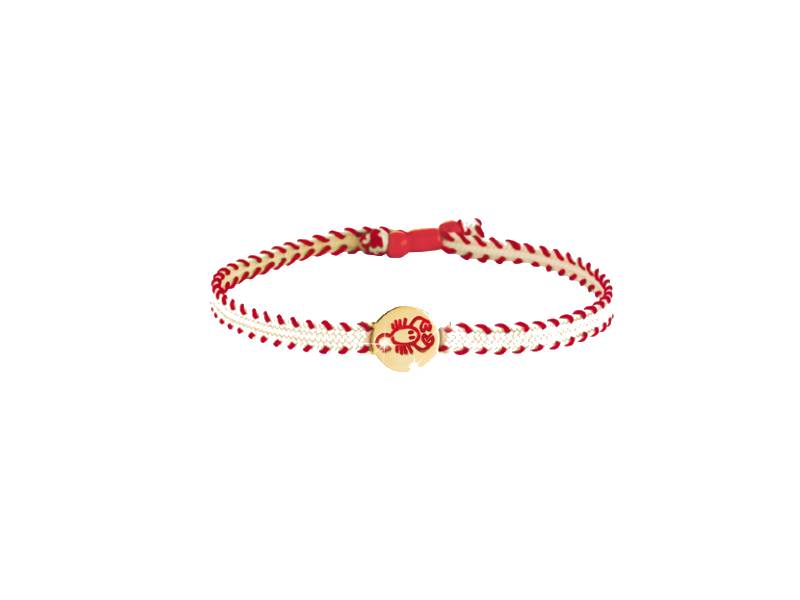 9 KT YELLOW GOLD AND TISSUE SCORPIONE PRIME GIOIE LE BEBE' PMG128