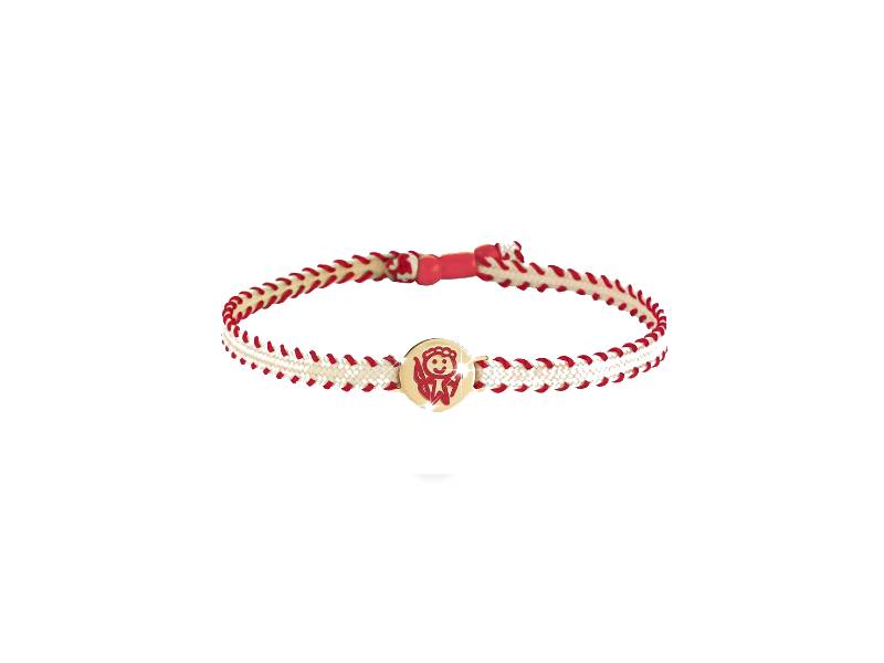 9 KT YELLOW GOLD AND TISSUE SAGITTARIUS PRIME GIOIE LE BEBE' PMG129