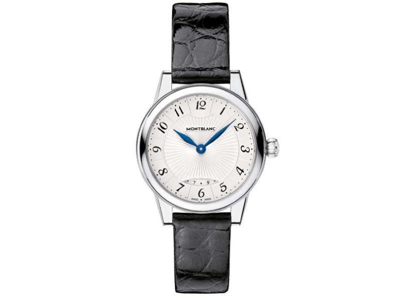 WOMEN'S WATCH QUARTZ STEEL/LEATHER BOHEME DATE MONTBLANC 111206