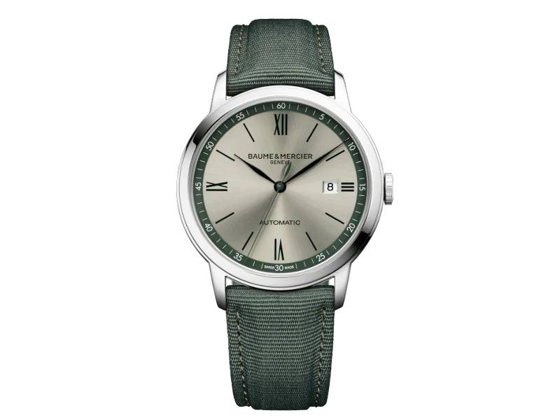 AUTOMATIC MEN'S WATCH STEEL/CANVAS CLASSIMA BAUME & MERCIER M0A10696