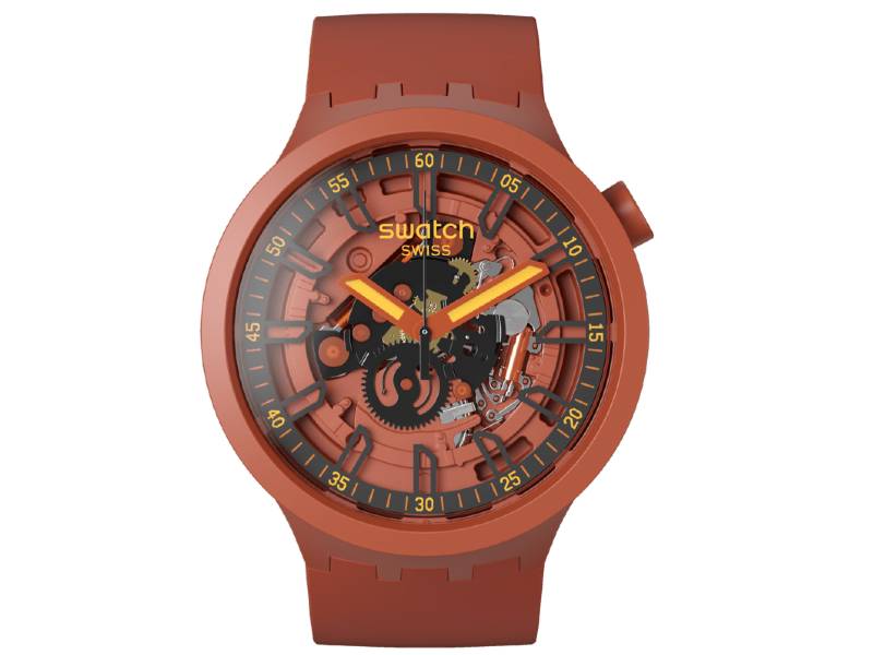 SWATCH BIG BOLD OPEN HEART ROSSO SB01R100