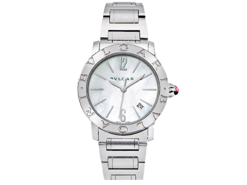 AUTOMATIC WOMEN'S WATCH STEEL/STEEL BVLGARI BVLGARI BULGARI BBL37WSSD-101976