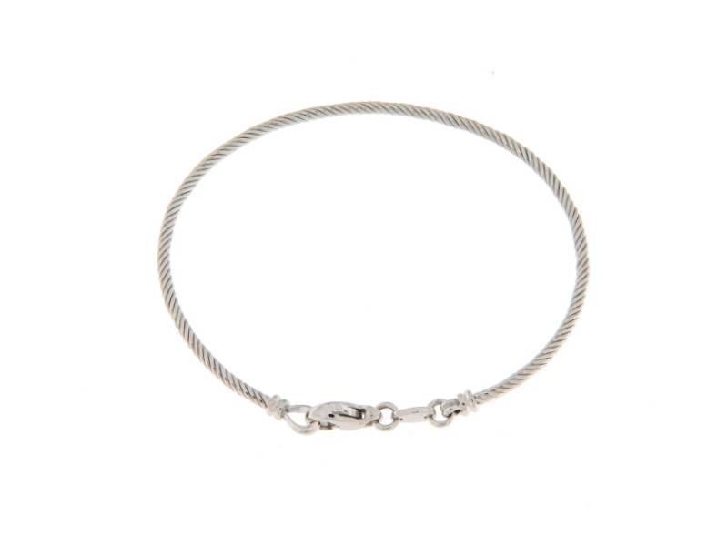 MEN'S BRACELET WHITE GOLD GIOVEPLUVIO B519OR