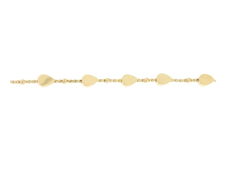 18KT YELLOW GOLD DEWDROP MOTIF BRACELET MAGIC REFLECTIONS PIAGET G36U1619