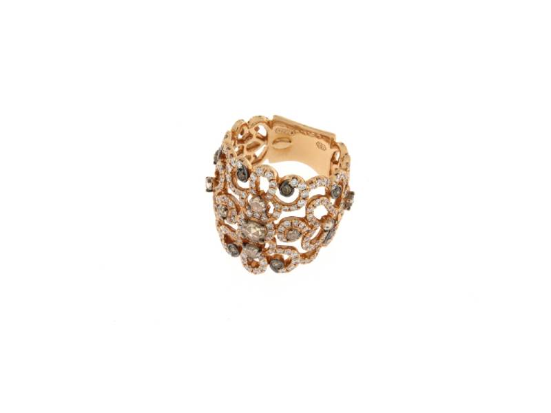 ANELLO IN ORO ROSA E DIAMANTI JOVANE JR2224A