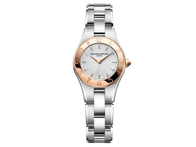 OROLOGIO DONNA QUARZO BICOLORE LINEA BAUME & MERCIER M0A10014