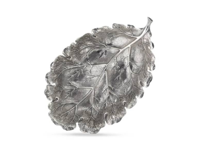 SILVER BOWL OAK LEAF LEAVES BUCCELLATI OFOGQUE05