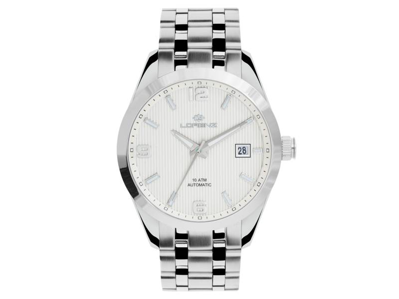 AUTOMATIC STEEL/STEEL MEN'S WATCH WAVE LORENZ 026184AA