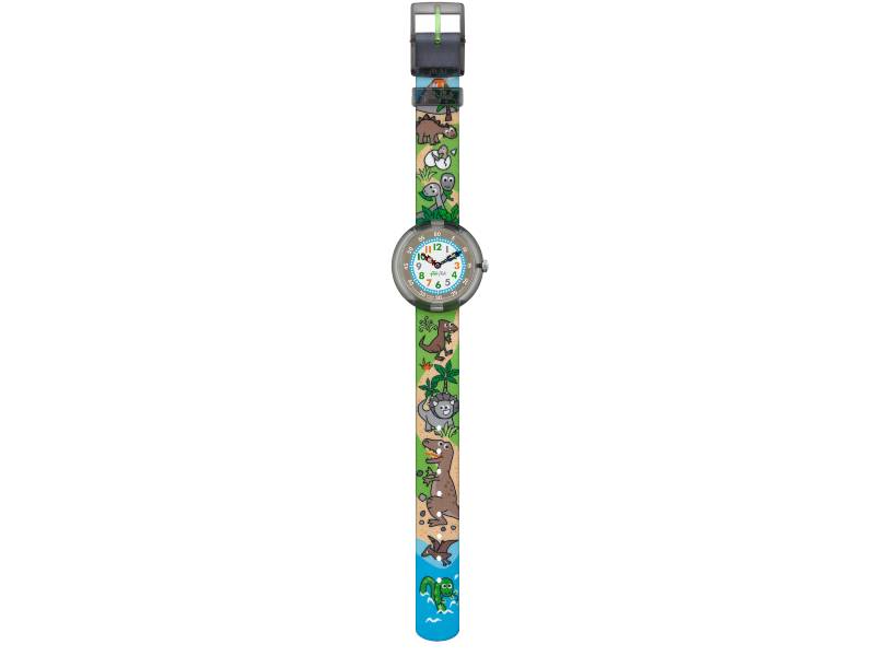 OROLOGIO BAMBINO QUARZO SAURUSES RETURN FLIK FLAK FBNP048