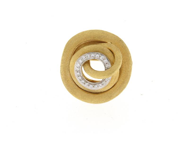 ANELLO IN ORO GIALLO E DIAMANTI JAIPUR LINK MARCO BICEGO AB467-B