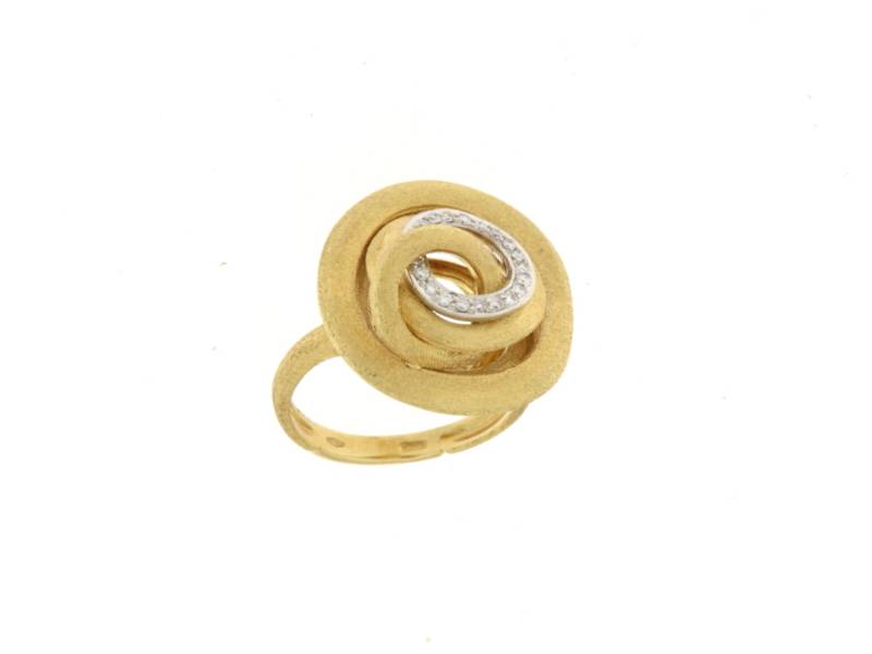 ANELLO IN ORO GIALLO E DIAMANTI JAIPUR LINK MARCO BICEGO AB467-B