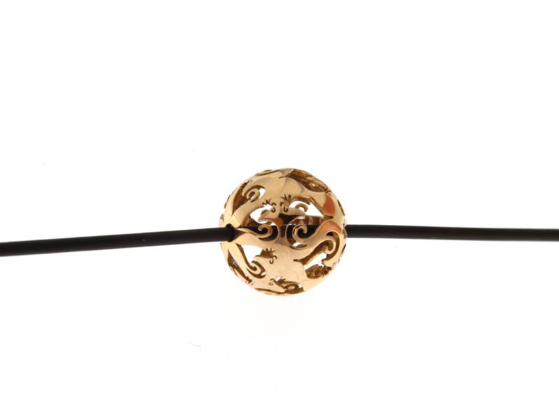 18 KT ROSE GOLD AND RUBBER NECKLACE J'ò CHANTECLER 26258