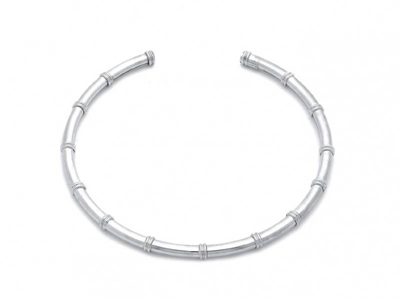 GIROCOLLO RIGIDO IN ARGENTO JACKIE GIOVANNI RASPINI 11581