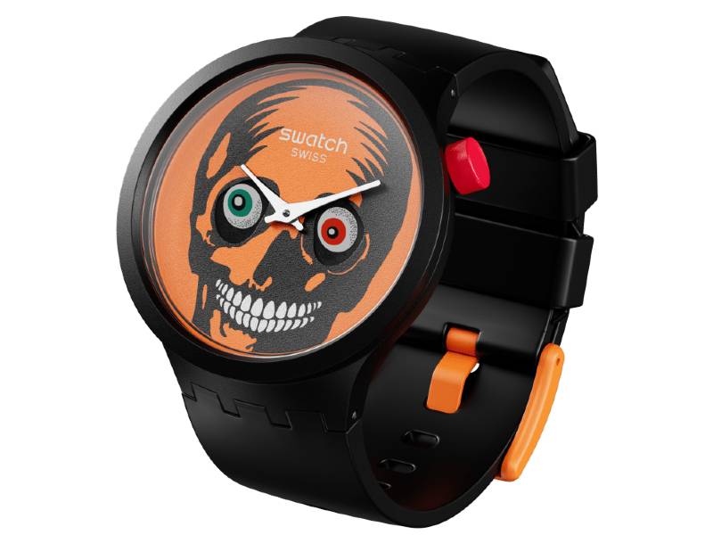 SWATCH IT'S SPOOKY TIME HALLOWEEN 2022 SB03B700