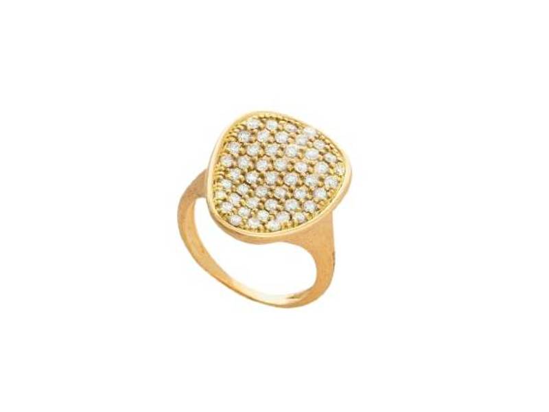 ANELLO ORO GIALLO CON DIAMANTI LUNARIA ALTA MARCO BICEGO AB566-B1-Y-2Y