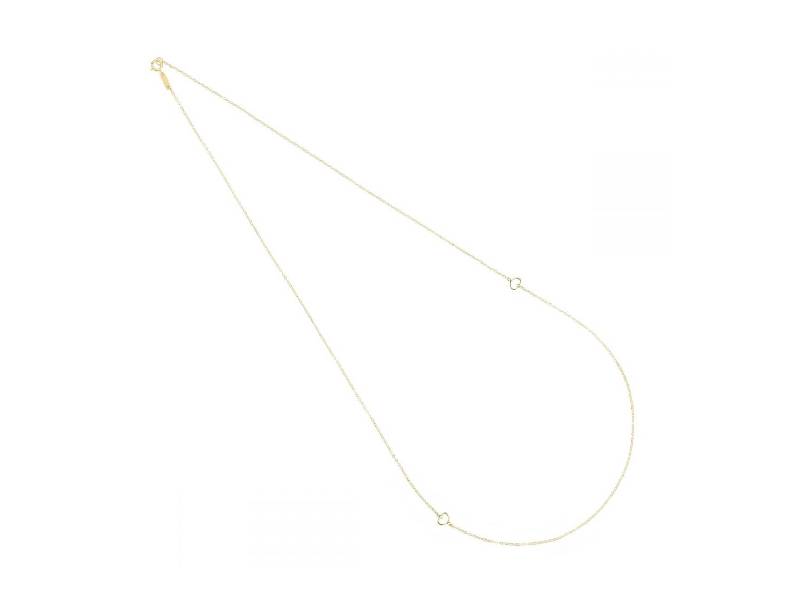COLLANA IN ORO GIALLO OVALINI CUORI LES PETITS DE MAMAN MAMAN ET SOPHIE CLPDM2MSO