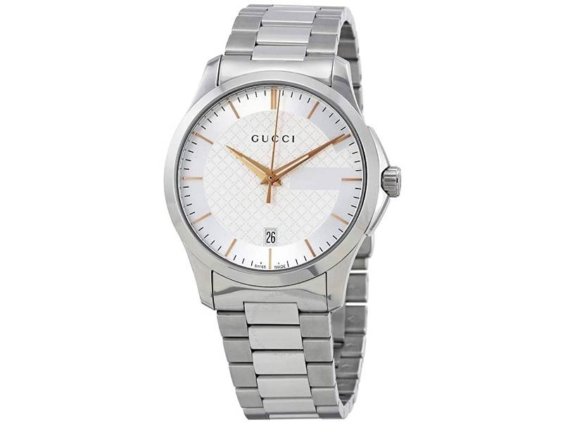 OROLOGIO UOMO QUARZO ACCIAIO/ACCIAIO G-TIMELESS GUCCI YA126442