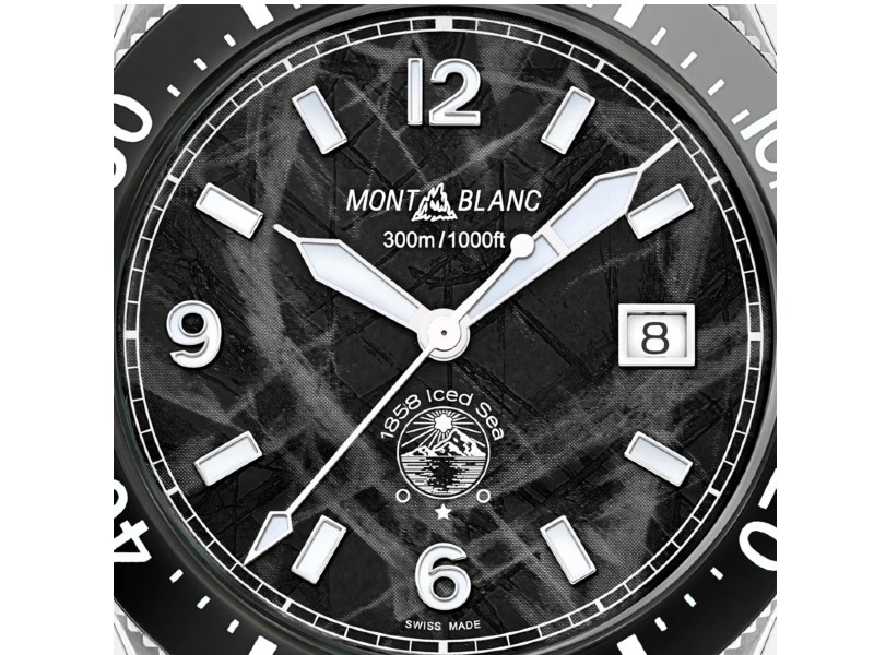 OROLOGIO UOMO AUTOMATICO ACCIAIO/ACCIAIO  MONTBLANC 1858 ICE SEA MONTBLANC 129371