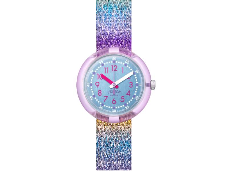 OROLOGIO BAMBINA SHINE IN RAINBOW FLIK FLAK FPNP128