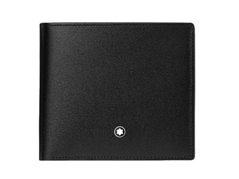 WALLET 4CC WITH COIN CASE BLACK MEISTERSTUCK MONTBLANC 7164