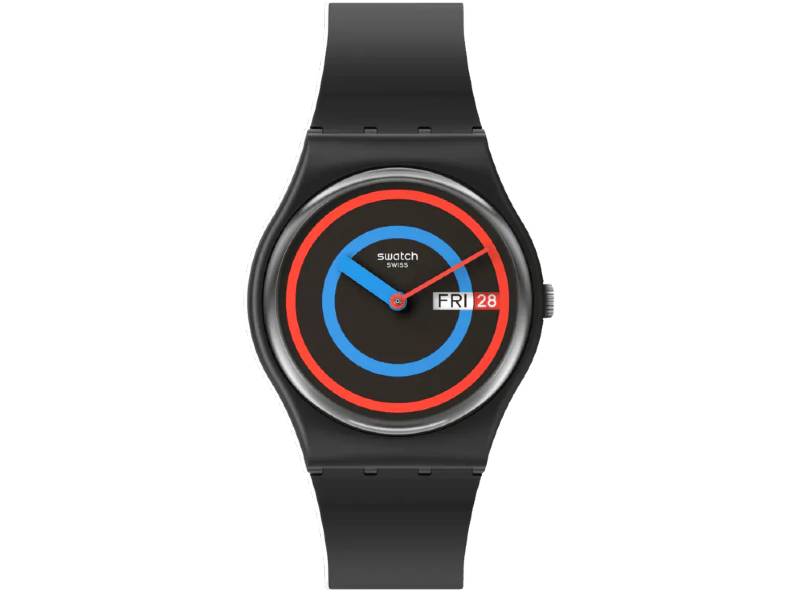 SWATCH CIRCLING BLACK SO28B706