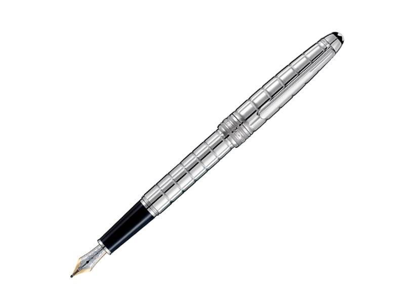 STILOGRAFICA PLATINUM-PLATED FACET CLASSIQUE MEISTERSTUCK SOLITAIRE MONTBLANC 38244