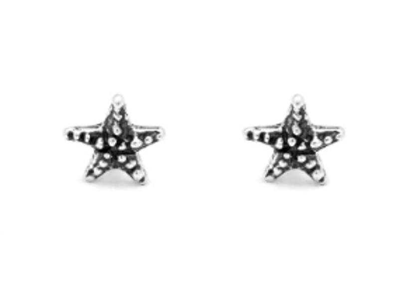 SILVER EARRINGS MINI STARFISH GIOVANNI RASPINI 10362