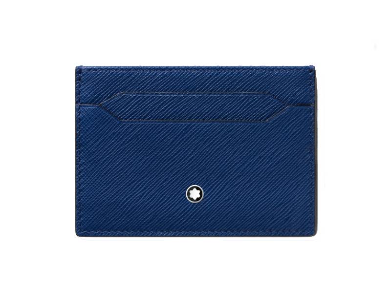 PORTA CARTE BLU 5 SCOMPARTI SARTORIAL MONTBLANC 130814