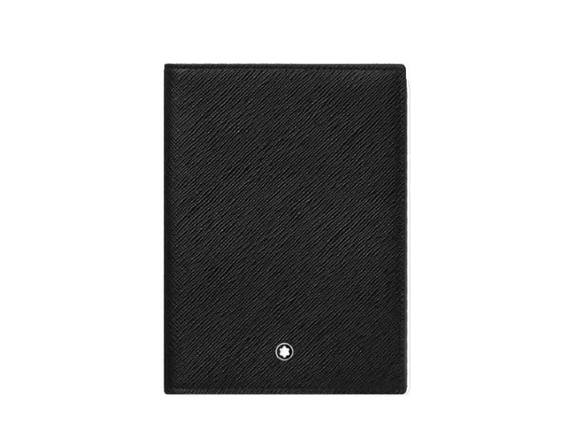 BLACK PASSPORT HOLDER SARTORIAL MONTBLANC 130746