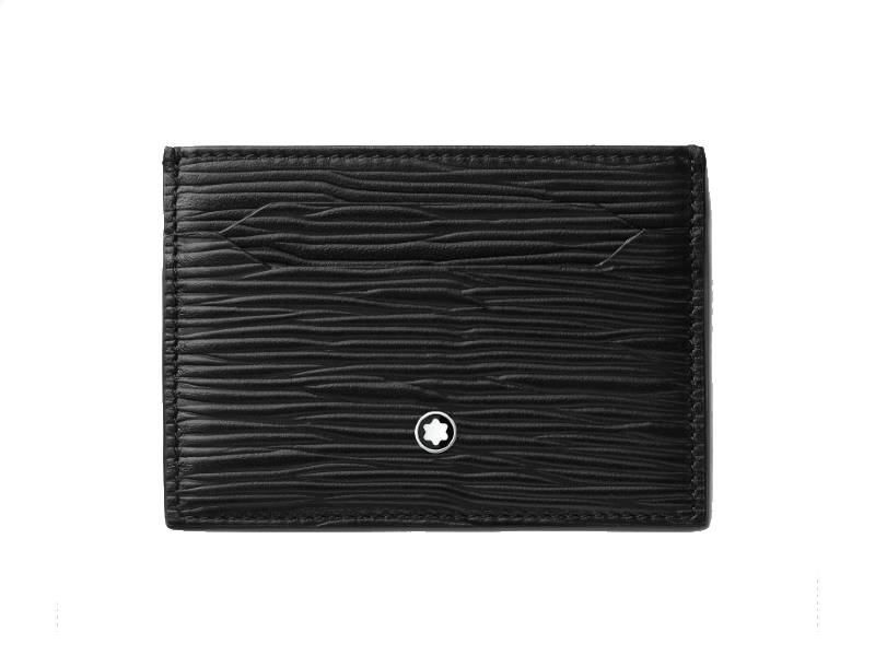 BLACK CARD HOLDER 5CC MEISTERSTUCK 4810 MONTBLANC 130930