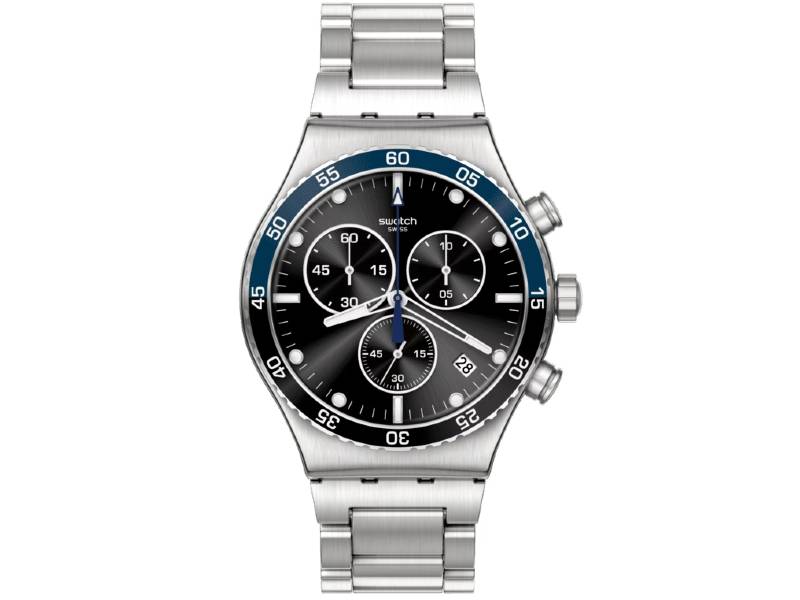 SWATCH IRONY CHRONO DARK BLUE YVS507G